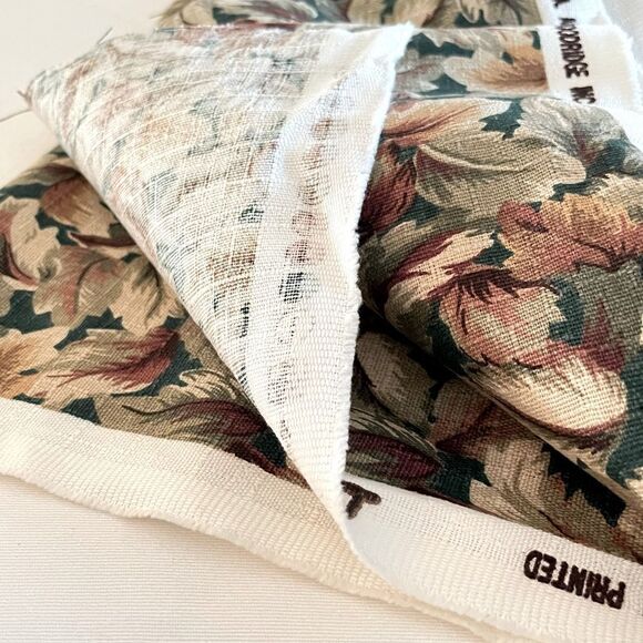 Anju Woodbridge Leaf Print Fabric - Picture 3 of 4